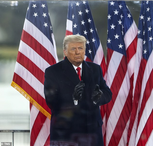 Trump, 76, has been dogged by legal problems for the past few years, but has never been arrested in connection to any criminality