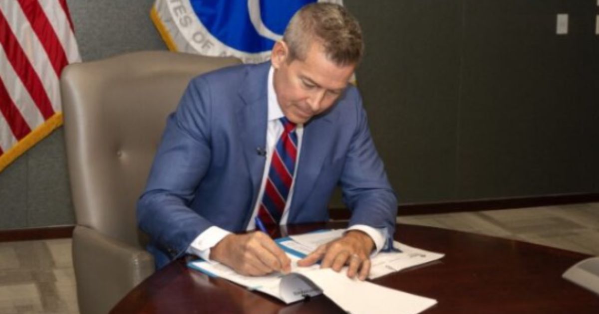 Transportation Secretary Sean Duffy signs his first memorandum in his new position, which will redo the Corporate Average Fuel Economy standards, leading to lower car prices and the elimination of EV mandates.