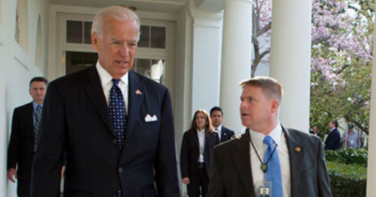 Then-President Joe Biden is seen walking with his physician, Dr. Kevin O'Connor, who has been called to testify before Congress regarding Biden's mental and physical competence.
