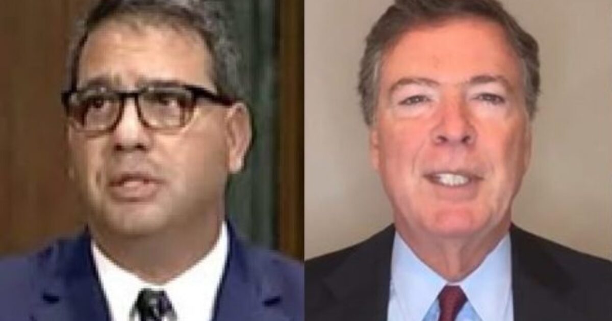 Two men in suits, one speaking at a Senate hearing and the other in a virtual meeting, discussing important topics.