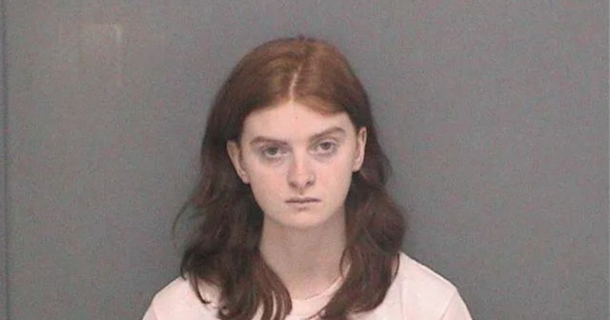 Trinity Shockley in a mugshot photograph taken by the Morgan County Sheriff's Office.