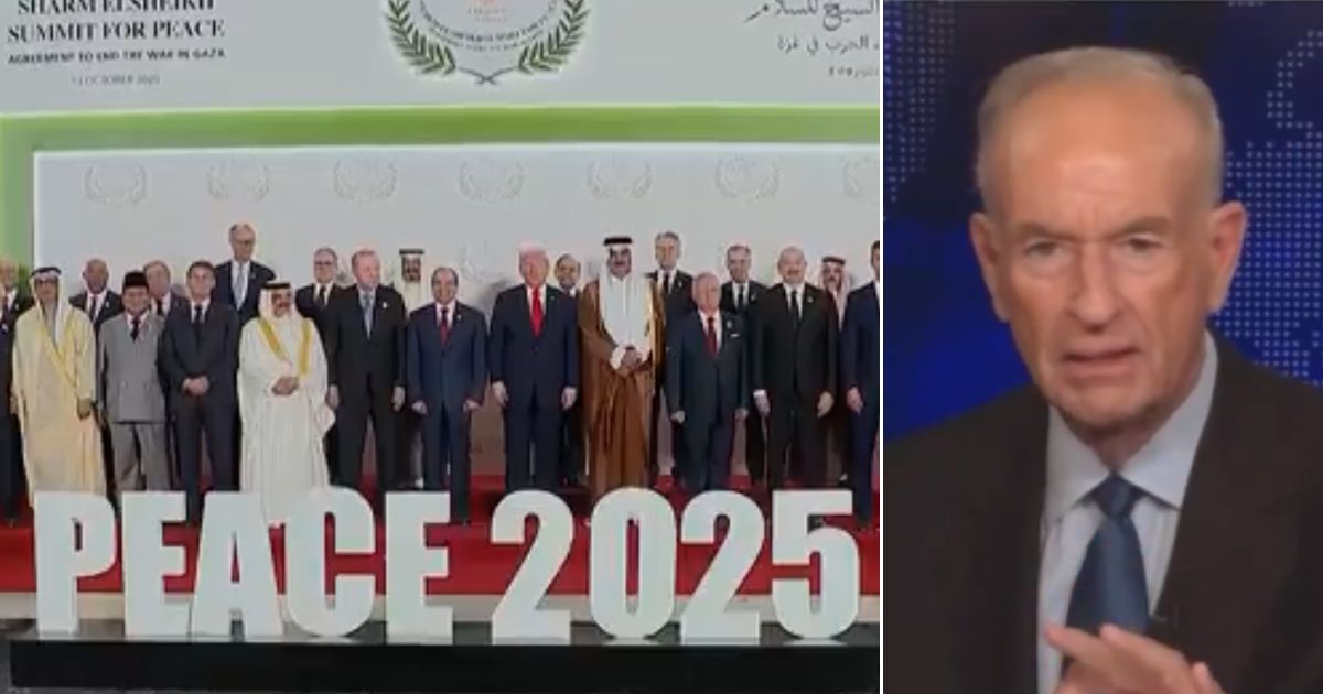 Former Fox News host Bill O'Reilly had a profound take on the potential impact of President Donald Trump's Middle East peace negotiations.