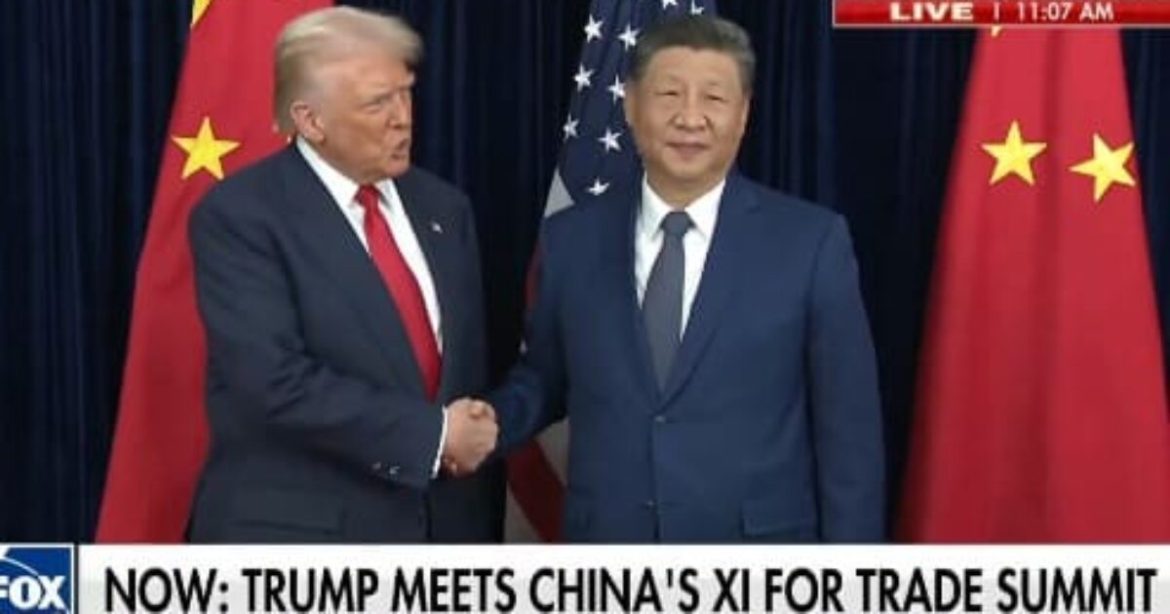 President Trump Signs Big Deal with China, Meets Xi Jinping Who Calls Him the “PEACE PRESIDENT”