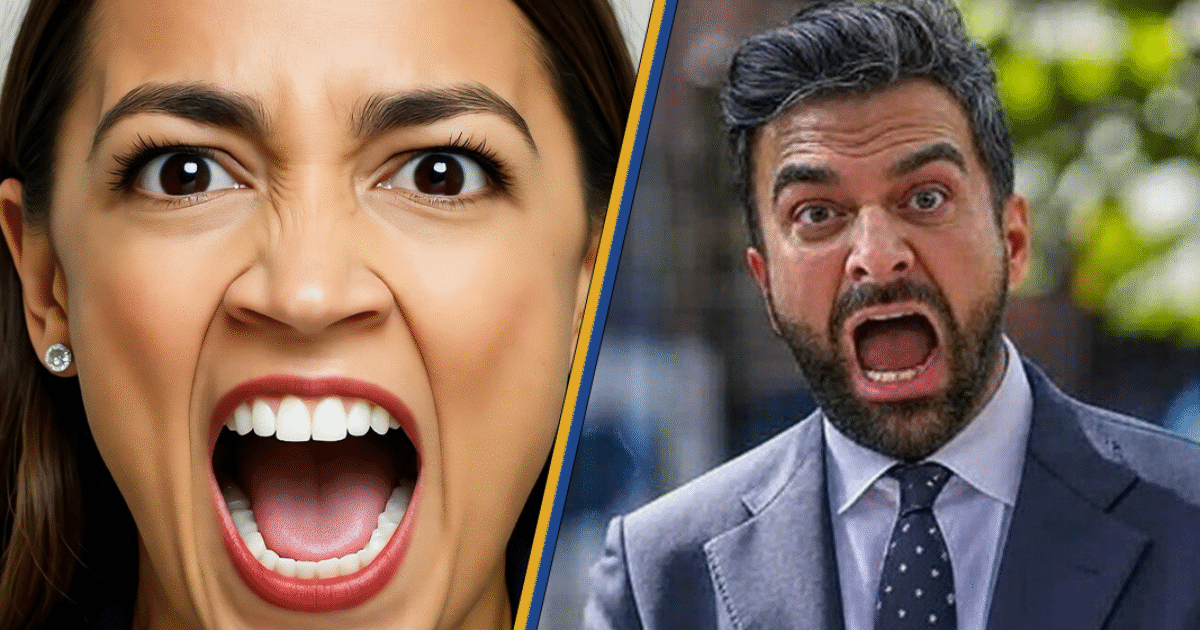 Two people expressing strong emotions, one woman and one man, both yelling with intense facial expressions in a split image.