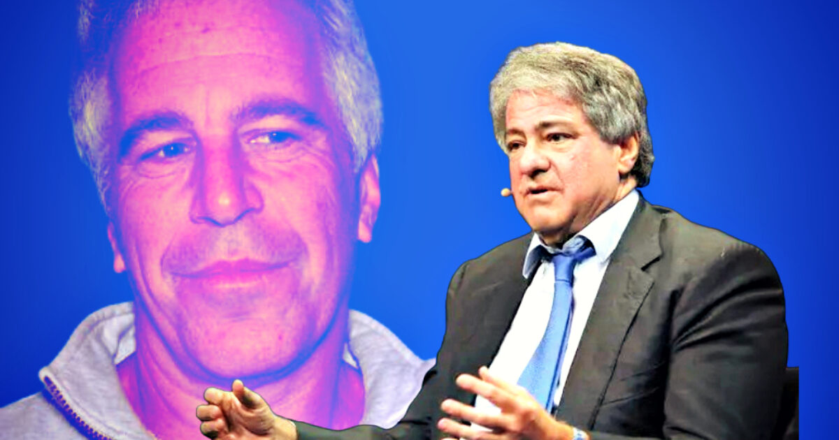 Image features a man speaking at a conference, with a background of another individual, highlighting themes of controversy and public discourse.