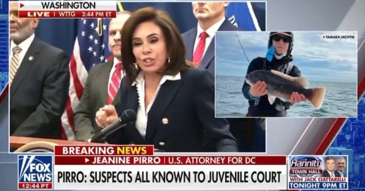Jeanine Pirro Unmasks Third Suspect in Murder of 21-Year-Old Capitol Hill Intern Eric Tarpinian-Jachym (VIDEO)