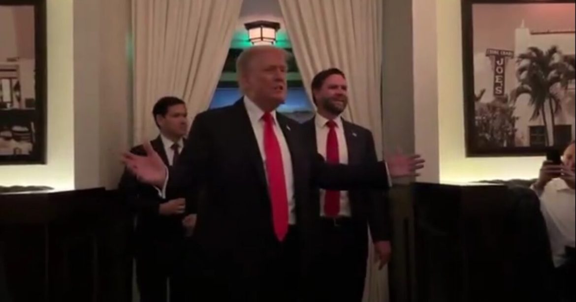 Secret Service Chewed Out by Susie Wiles After Hamas Supporting Code Pink Radicals Got Within Feet of President Trump at D.C. Restaurant Last Month: Report