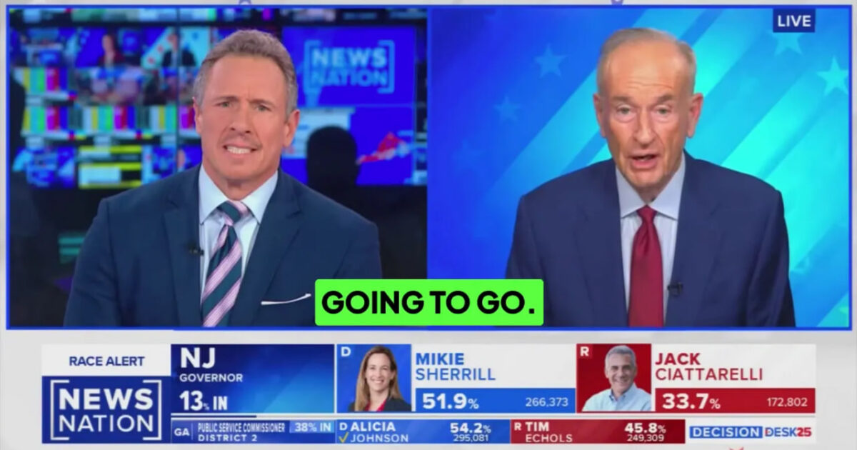 News Nation hosts discuss the New Jersey governor's race, highlighting candidates Mikie Sherrill and Jack Ciattarelli with live election updates and results.