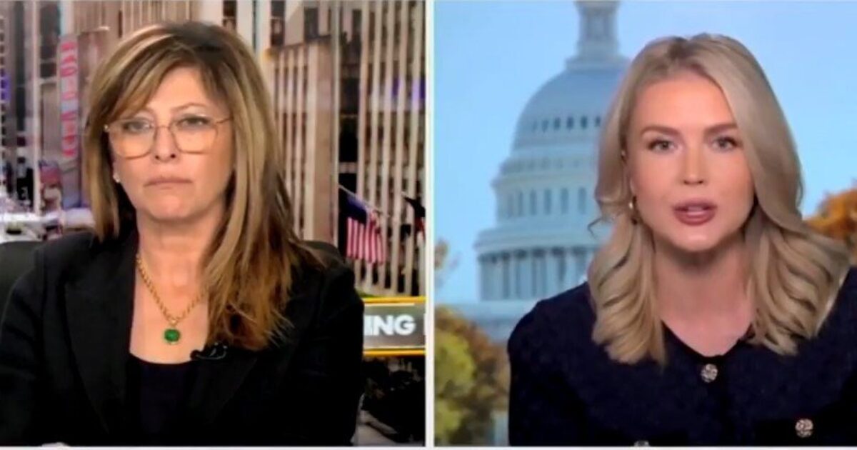 News anchors discussing current events with the U.S. Capitol in the background, highlighting political commentary and analysis.